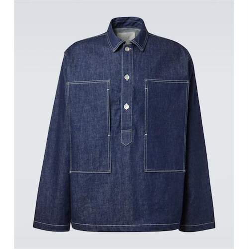 Studio Nicholson 男士 衬衫 x Aaron Levine York 牛仔布