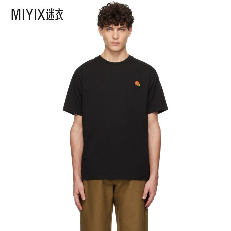 Kenzo 高田贤三 男 黑色 Kenzo Paris Pop Embroidered T 恤 迷衣