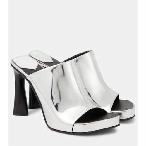 Stella Mccartney 斯特拉·麦卡特尼 女士 凉鞋 Elsa 镜面仿皮