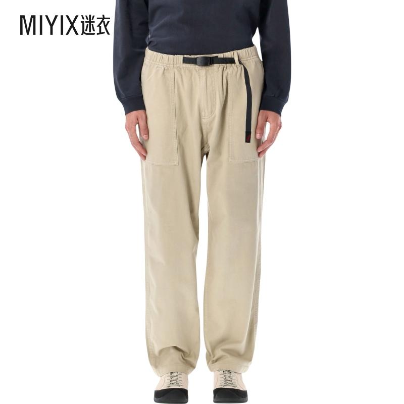 【秋冬新品】Gramicci Ridge 宽松款锥形棉质斜纹布长裤男款迷衣