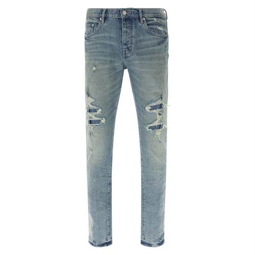 Purple Brand 男士 SS26 牛仔长裤 'P001 Repairs' 牛仔裤