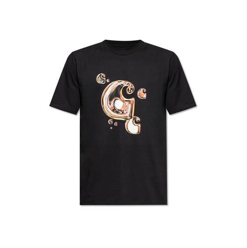 Carhartt WIP 卡哈特 男士 T恤 S/S Solar Chrome C-Logo T 恤