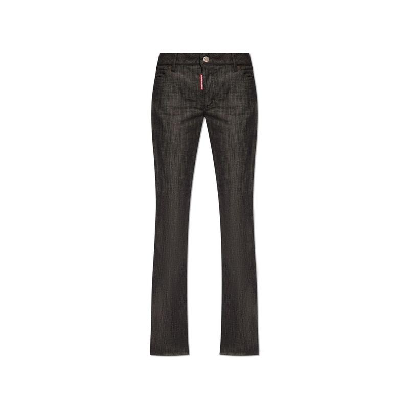 DSquared2 女士 FW24 牛仔长裤 腰带环牛仔长裤