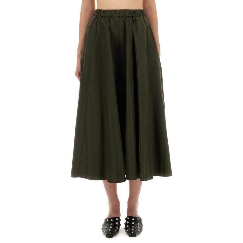 Aspesi 女士 FW25 中长裙 褶襉 A 字中長裙