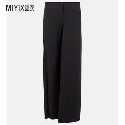 Courrèges 女款Infinity 垂褶阔腿裤 迷衣时尚