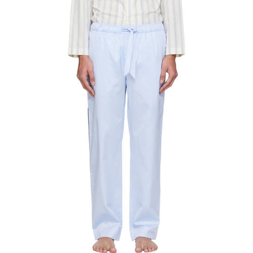 Tekla Fabrics 男士 睡衣 蓝色睡裤