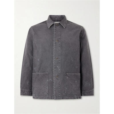 FULLCOUNT 男士 FW26 夹克 Tent Cloth Chore 磨破牛仔