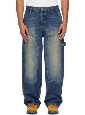 Ksubi 男士 牛仔长裤 蓝色 Maxx Operator Rodeo 牛仔裤