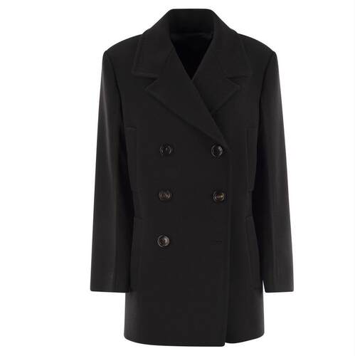 Max Mara Studio 女士 FW25 夹克 Janzir 双排扣