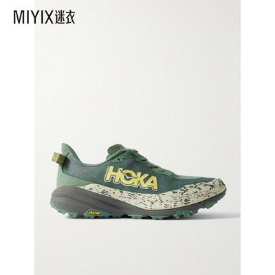 【秋季新品】HOKA 男款Speedgoat 6 and Ripstop-Trimmed 橡胶网