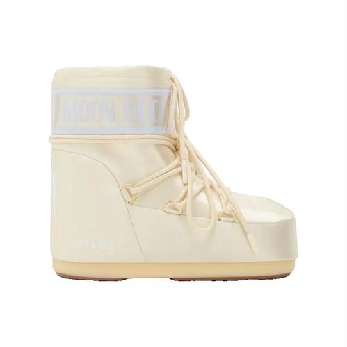 Moon Boot 月亮靴 女士 雪地靴 ICON LOW IVORY PEARLY BOOTS