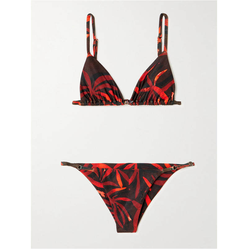 Sara Cristina 女士 SS26 比基尼 Arena stretch-ECONYL® 珍珠饰