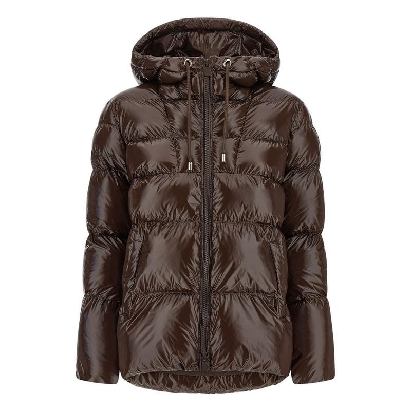 Pinko 女士 FW26 羽绒服 拉鍊連帽夾克