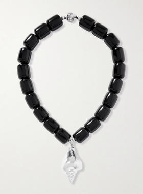 Julietta 女士 SS26 项链/吊坠 Ponza 镀银树脂项链