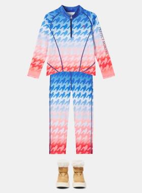 Perfect Moment 女童 长裤 Hounstooth 打底裤童装