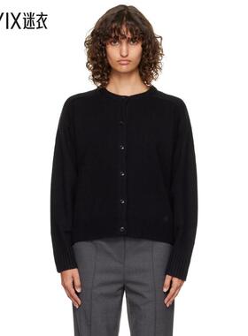 Loulou de Saison 女款黑色 Aidar LDS Cashmere Blend 开衫 迷衣