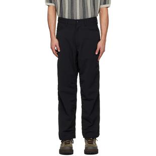 nanamica 七海之家 男士 长裤 黑色 OOAL ALPHADRY 5Pocket