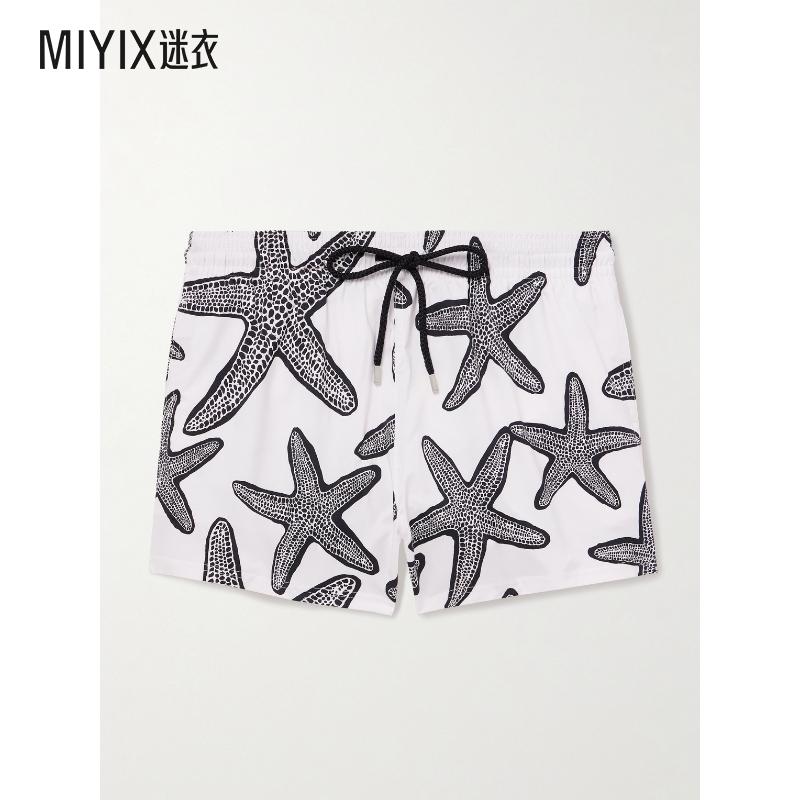 【早秋新品】Vilebrequin 男款Manta 直筒中长印花泳裤 迷衣时尚