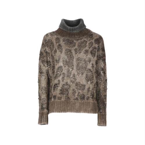 Avant Toi 女士 FW26 毛衣 棕色毛线衫