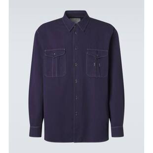 Studio Nicholson 男士 衬衫 Louro 棉质亚麻