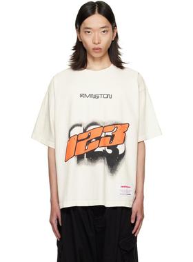 RIVINGTON roi Rebis 男士 T恤 白色 Metaphor CVA T 恤