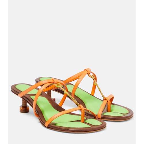 Jacquemus 雅克慕斯 女士 凉鞋 Les Sandales Basses Pralu 皮质