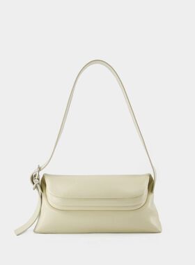 Osoi 女士 SS25 单肩包 FOLDER BROT 水饺型包包