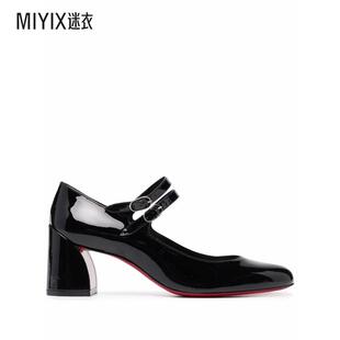 Louboutin路鉑廷女款 Christian 圓頭高跟鞋 秋冬新品 迷衣時(shí)尚