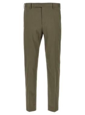 PT Torino 男士 SS26 长裤 Dieci 彈性羊毛長褲