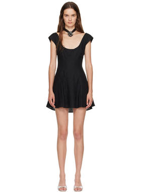 Danielle Guizio 女士 短款连衣裙 黑色 Leila 连衣裙