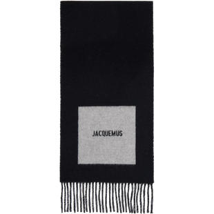 黑色 Rond 女士 Carré The 围巾 系列 Jacquemus Casa