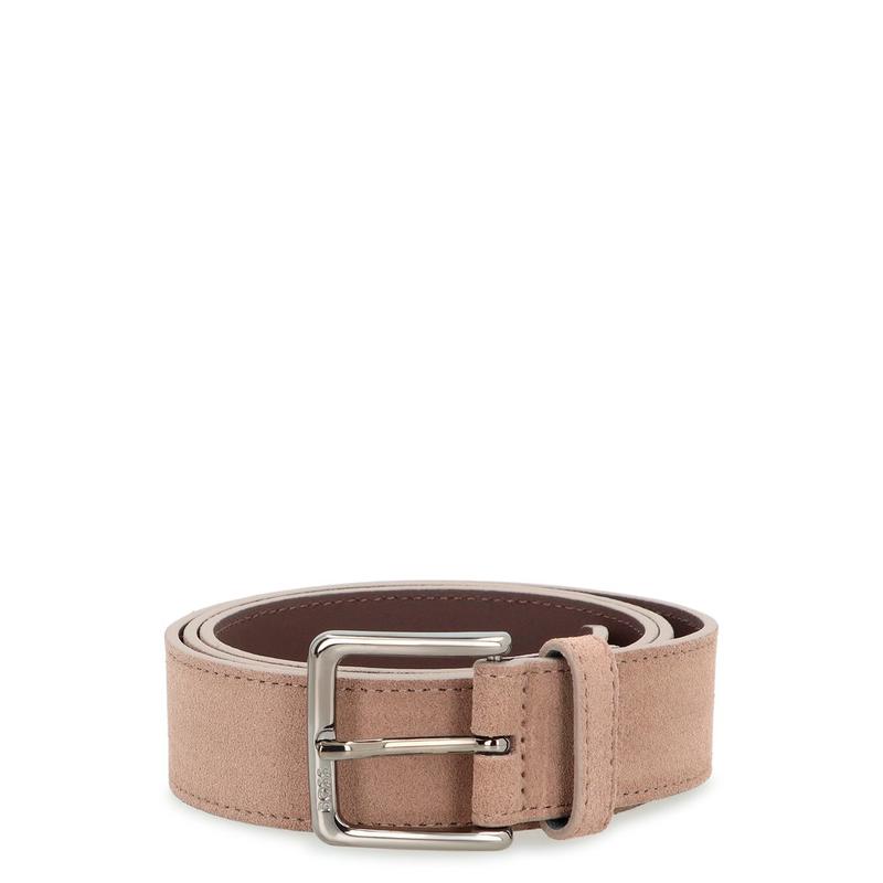Hugo Boss 男士 FW25 腰带 Boss 標誌雕刻扣環腰帶