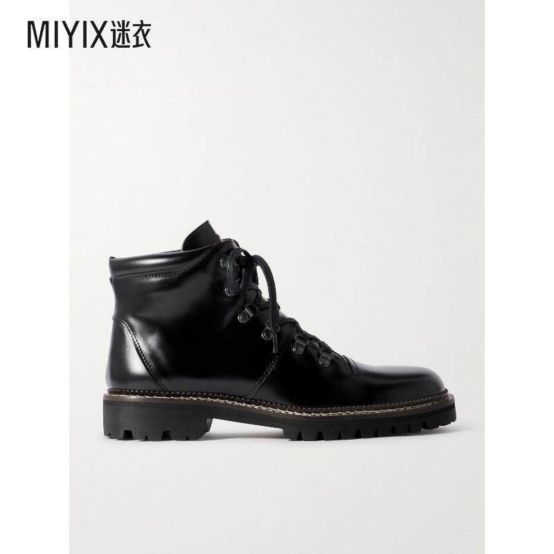 MR P. 男款Jacques 漆皮登山靴 迷衣时尚
