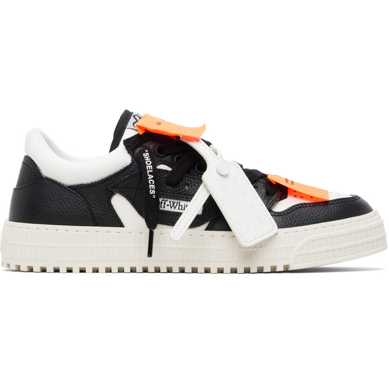Off-White 男士 SS26 运动鞋 白色  黑色 3.0 Court图片