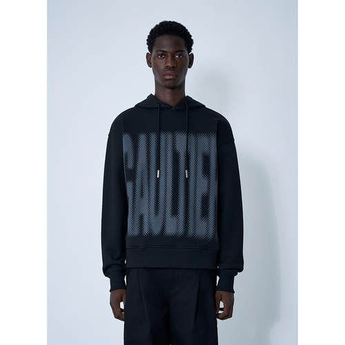 Jean Paul Gaultier 男士 FW25 卫衣 黑色 The Gaultier 连帽衫