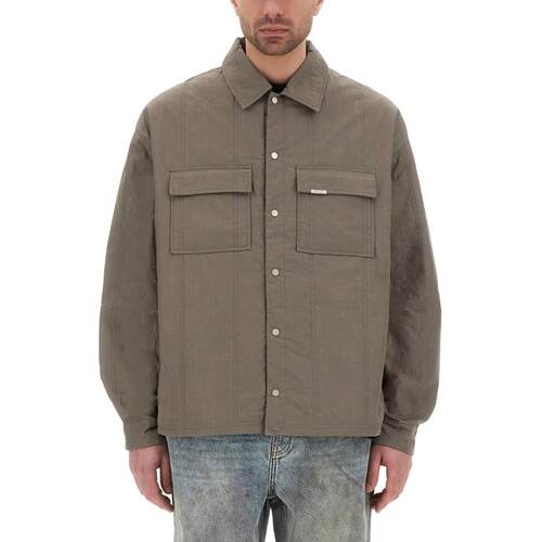Represent 男士 SS25 衬衫 OVERSHIRT 绗缝