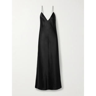 女士 缎面长款 SS26 Taja 连衣裙 中长连衣裙 Khaite