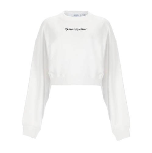 Off-White 女士 SS26 T恤 Polos 米白白色