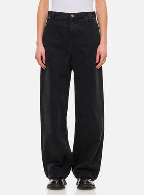 Khaite 女士 SS24 牛仔长裤 黑色 Bacall 牛仔裤