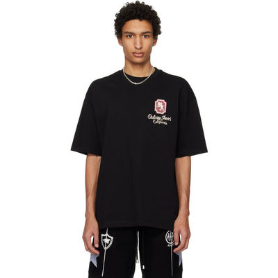 Amiri 埃米尔 男士 T恤 黑色 MA Chateau Oversized