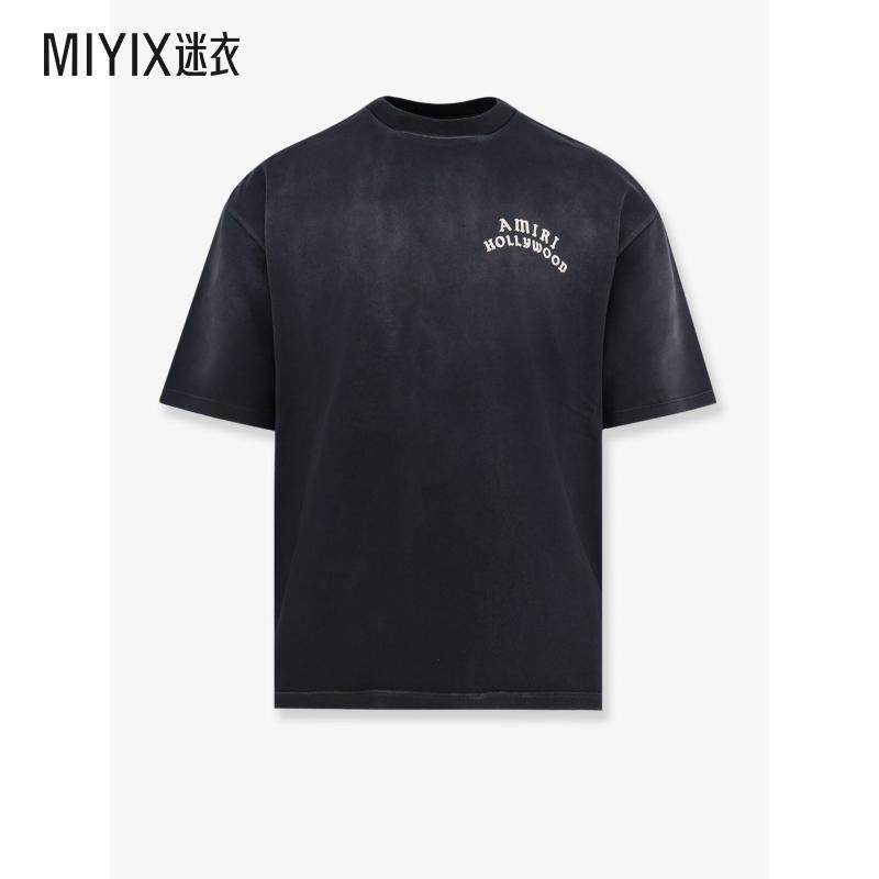【早秋新品】Amiri 男款HOLLYWOOD 超大T恤 迷衣时尚
