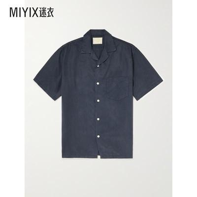 PORTUGUESE FLANNEL 男士Dogtown TENCEL™ 可拆卸领莱赛尔纤维衬