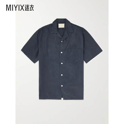 PORTUGUESE FLANNEL 男士Dogtown TENCEL™ 可拆卸领莱赛尔纤维衬