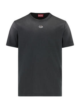 Diesel 男士 秋冬新品 T恤 黑色 T-Adjust-R11 T 恤