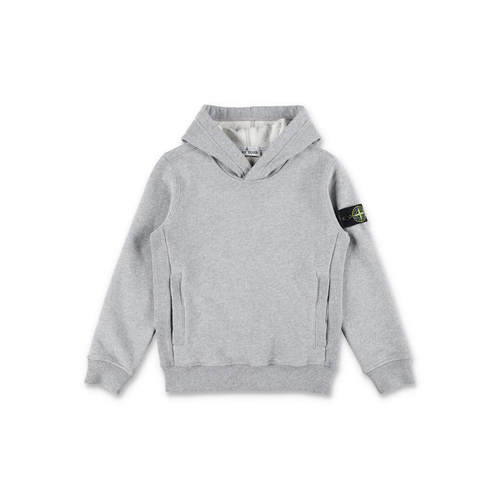 Stone Island 石头岛 男童 FW26 卫衣 CO 抓绒连帽衫童装
