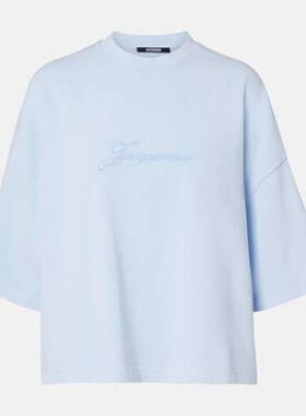 Jacquemus 女士 T恤 Pigmento 棉质针织T恤