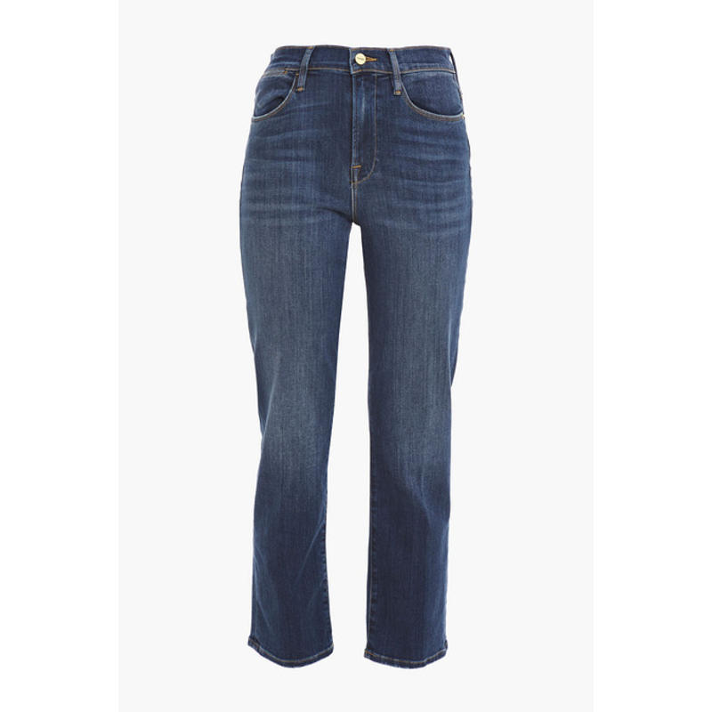 FRAME 女士 牛仔长裤 Le 直筒高腰牛仔裤