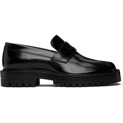 Maison Margiela 马丁·马吉拉 男士 SS26 乐福鞋 黑色 Tabi