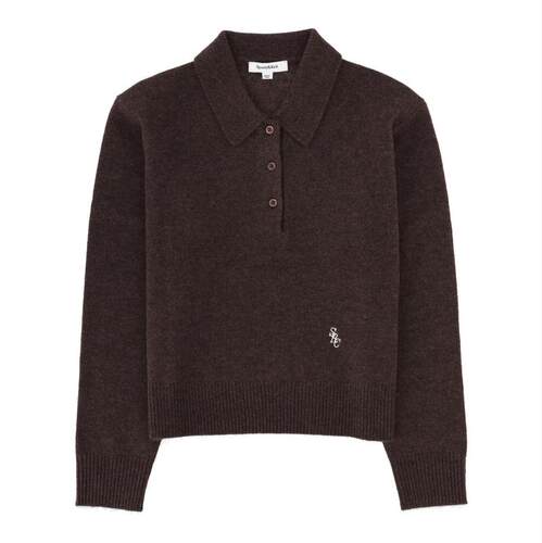 Sporty  Rich 中性（成人） FW25 POLO衫 羊绒