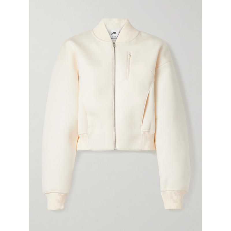 Nike 女士 秋冬新品 夹克 Destroyer 莫代尔混纺针织短夹克